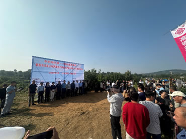 葡萄产业技术体系岗站开展烟台蓬莱葡萄暨胶东丘陵山地果园生产机械化智能化推进行动和科普活动